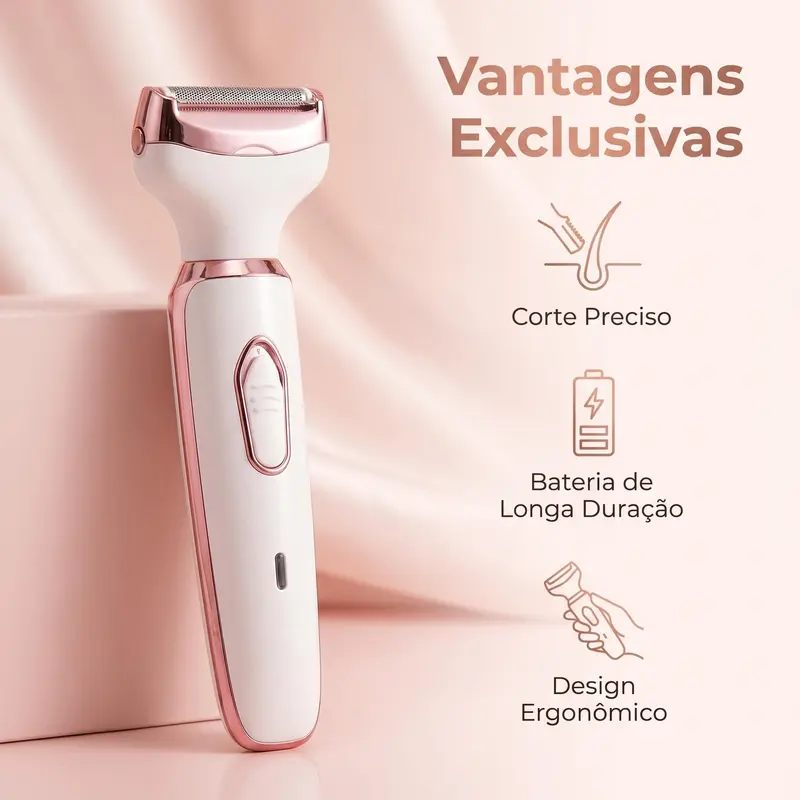 Kit depilador elétrico 4 em 1, foto 3