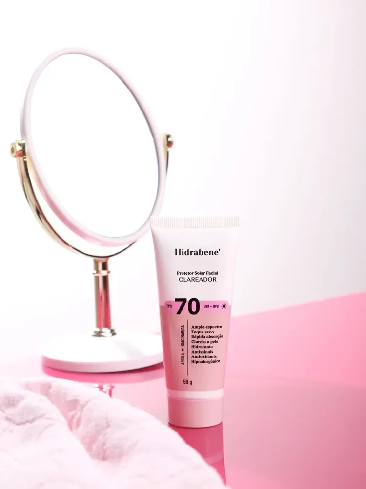 Protetor solar facial Hidrabene FPS 70, foto 3