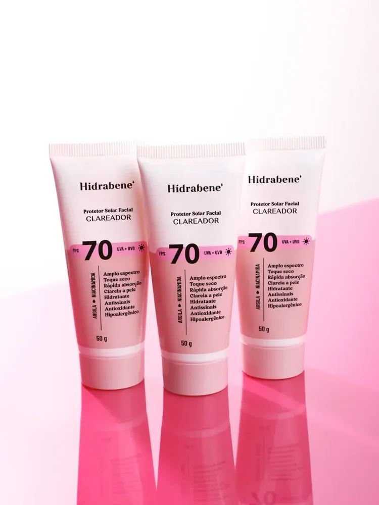 Protetor solar facial Hidrabene FPS 70, foto 4